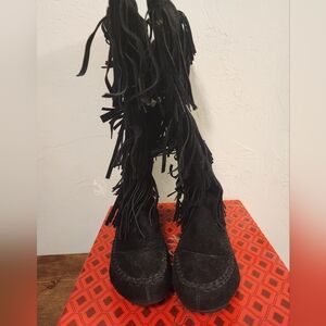 Hotcakes  moccasins type boots.
